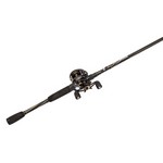Abu Garcia 1365448 Pro Max Baitcast Low Profile Combo 7.1:1 Gear Ratio, 8 Bearings, 6'6