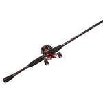 Abu Garcia 1371162 Black Max Baitcast Low Profile Combo 6.4:1 Gear Ratio. 5 Bearings, 6'6