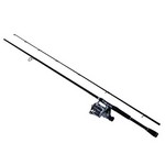 Abu Garcia 1400547 Silver Max Spinning Combo 40, 5.1:1 Gear Ratio, 7' Length, 2 Piece Rod, 8-17 lb Line Rate, Medium Power