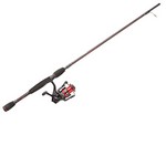 Abu Garcia 1400551 Black Max Spinning Combo 30, 5.1:1 Gear Ratio, 6'6