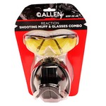 Allen Company 2316 Reaction Shooting Muff & Glasses Combo 