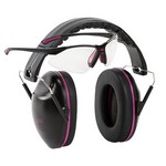 Allen Company 2326 Gamma Junior Shooting Muffs and Glasses Black/Orchid