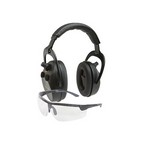 Allen Company 2335 Axion Ballistic Muff and Glasses Combo Black 