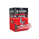 Allen Company 2341 Foam Ear Plugs Silencer, NRR 32dB, Per 100