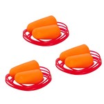Allen Company 2345 Foam Ear Plugs Corded, Hi-Viz Orange, Per 3