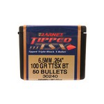 Barnes Bullets 30240 264 Caliber/6.5mm Bullets Tipped Triple-Shock X, 100 Grains, Spitzer Boat Tail (SBT) Lead-Free, Per 50