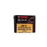 Barnes Bullets 30252 6.8mm Remington SPC Caliber Bullets RRLP, 85 Grains, Flat Base (FB), Per 100