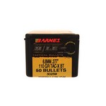 Barnes Bullets 30259 6.8mm Remington SPC Caliber Bullets TAC-X, 110 Grains, Hollow Point Boat Tail (HPBT) Lead-Free, Per 50