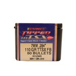 Barnes Bullets 30296 284 Caliber/7mm Bullets Tipped Triple-Shock X, 110 Grains, Flat Base (FB) Lead-Free, Per 50