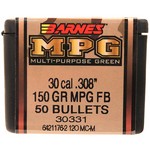 Barnes Bullets 30331 30 Caliber Bullets Multi-Purpose Green (MPG), 150 Grains, Hollow Point Flat Base Lead-Free, Per 50