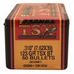 Barnes Bullets 30391 7.62x39mm Caliber Bullets Triple-Shock X, 123 Grains, Hollow Point Boat Tail (HPBT) Lead-Free, Per 50