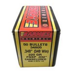 Barnes Bullets 30437 348 Caliber Bulets Original, 220 Grains, Flat Nose Flat Base (FNFB), Per 50