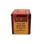 Barnes Bullets 30455 35 Caliber Bullets Triple-Shock X, 200 Grains, Hollow Point Flat Base (HPFB) Lead-Free, Per 50