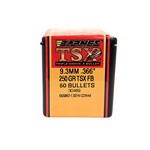 Barnes Bullets 30469 9.3mm Caliber Bullets Triple-Shock X, 250 Grains, Hollow Point Flat Base (HPFB) Lead-Free, Per 50