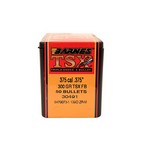 Barnes Bullets 30491 375 Caliber Bullets Triple-Shock X, 300 Grains, Hollow Point Flat Base (HPFB) Lead-Free, Per 50