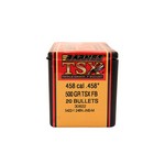 Barnes Bullets 30622 458 Caliber Bullets Triple-Shock X, 500 Grains, Hollow Point Flat Base (HPFB) Lead-Free, Per 20