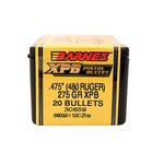 Barnes Bullets 30659 480 Ruger Bullets XPB Handgun, 275 Gr Solid Copper Hollow Point Per 20 