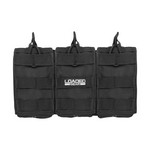 Barska Optics BI12246 Loaded Gear Triple Magazine Pouch CX-200, Black