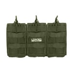 Barska Optics BI12276 Loaded Gear Triple Magazine Pouch CX-200, Green