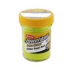 Berkley 1004946 PowerBait Glitter Trout Dough Bait Chartreuse