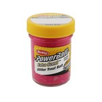 Berkley 1004948 PowerBait Glitter Trout Dough Bait Fluorescent Red