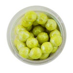 Berkley 1103826 PowerBait Sparkle Power Eggs Floating Magnum Soft Bait Chartreuse with Scales