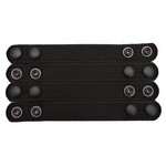 Bianchi 15634 6406 Ranger Belt Keepers (4 Pack) Black, Velcro