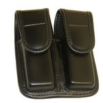 Bianchi 25340 Double Mag Pouch Plain HR Black, Size 2, Hidden