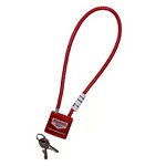 Birchwood Casey 04801 SafeLock Cable Lock Red