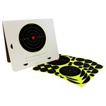 Birchwood Casey 34208 Shoot-N-C Deluxe Bull's-Eye Target Kit (Per 4) 