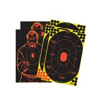 Birchwood Casey 34630 Shoot-N-C 2 Bad Guy and 3 Handgun Trainer Target 12