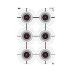 Birchwood Casey 37037 Eze-Scorer Multi-Bull's-Eye 23