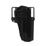 BlackHawk! 410003BK-R Serpa CQC, Belt & Paddle Holster Carbon Fiber Finish, Right Hand