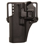 BlackHawk! 410563BK-R Serpa CQC, Belt & Paddle Holster Smith & Wesson M&P Shield 9/40, Plain Matte Black Finish