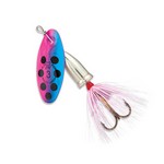 Blue Fox VBF0616 Vibrax Bullet Fly 0 Blade Size, 1/8 oz, Rainbow Trout, Package of 1