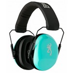 Browning 126356 Hearing Protector Buckmark For Her, Aqua
