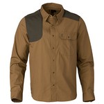 Browning 3010667802 Austin Shooting Shirt, Long Sleeve Taupe/Loden, Medium