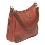 Bulldog Cases BDP-016 Hobo Style Purse with Holster Brick Red/Tan
