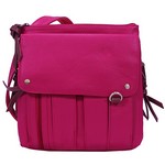 Bulldog Cases BDP-036 Purse Medium Cross Body Style with Holster,  Pink