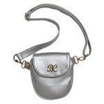 Bulldog Cases BDP-048 Trilogy Purse Metallic Silver/Silver