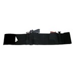 Bulldog Cases WBWD-XL Deluxe Belly Wrap Holster Extra Large, Elastic/Velcro, Black 