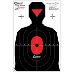 Caldwell 280341 Silhouette Dual Zone Target 25 Pack