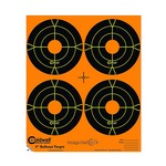 Caldwell 405515 Orange Peel Bulls-Eye 5 Sheets, 4