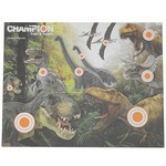 Champion Traps and Targets 01003797 Paper Targets Dinosaur Hunt, 12 Pack