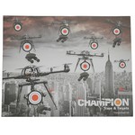 Champion Traps and Targets 01003799 Paper Targets Drone Attack, 12 Pack
