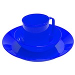 Chinook 42425 Acadia Tableware Set Blue 