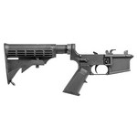CMMG, Inc 90CA3AB Lower Group Mk9 with M4 Butt Stock, Ambidextrous Selector, SAA, Black