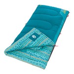 Coleman 2000025288 Sleeping Bag Teal, Rectangular, Youth