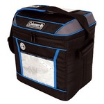Coleman 2000025480 Soft Cooler 30 Cans, 24 Hour Liner, Blue