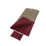 Coleman 2000030093 Big Game Big and Tall Sleeping Bag Plaid Red 